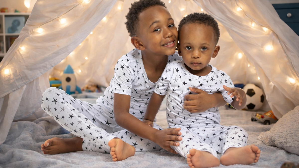 Earthly Threads back to school bamboo pajamas