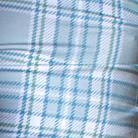 Earthly Threads bamboo buffalo plaid pajama set, featuring a breathable, antibacterial fabric blend, designed for soothing sensitive skin.