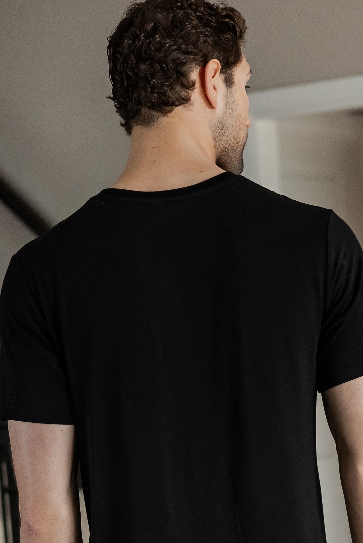 Lightweight and sustainable V-neck tee, designed to keep you cool, fresh, and comfortable from day to night.