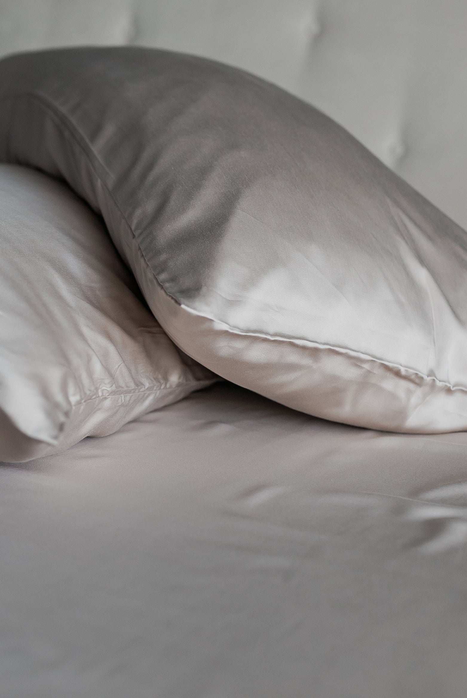 Silky smooth bamboo pillow cases from Earthly Threads wick moisture away and keep you cool all night long for an interrupted sleep.