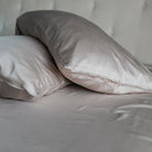 Silky smooth bamboo pillow cases from Earthly Threads wick moisture away and keep you cool all night long for an interrupted sleep.