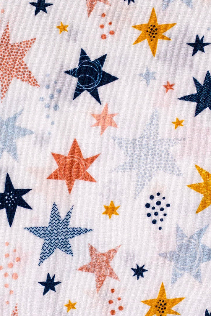 Earthly Threads celestial-inspired pajamas, crafted for breathable, eco-friendly comfort.
