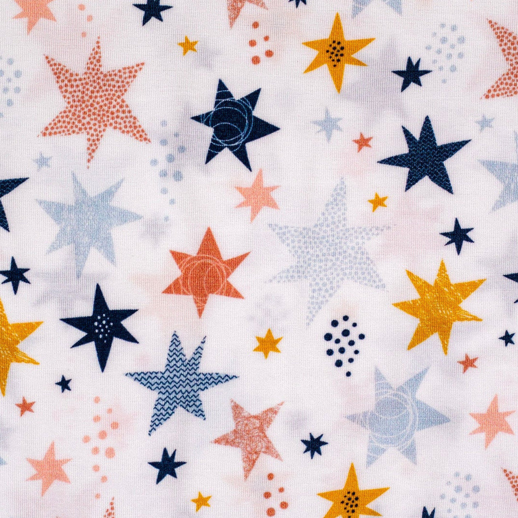 Earthly Threads celestial-inspired pajamas, crafted for breathable, eco-friendly comfort.