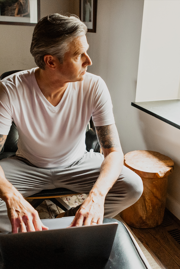 Work from home in comfort and style in the bamboo jogger from Earthly Threads.