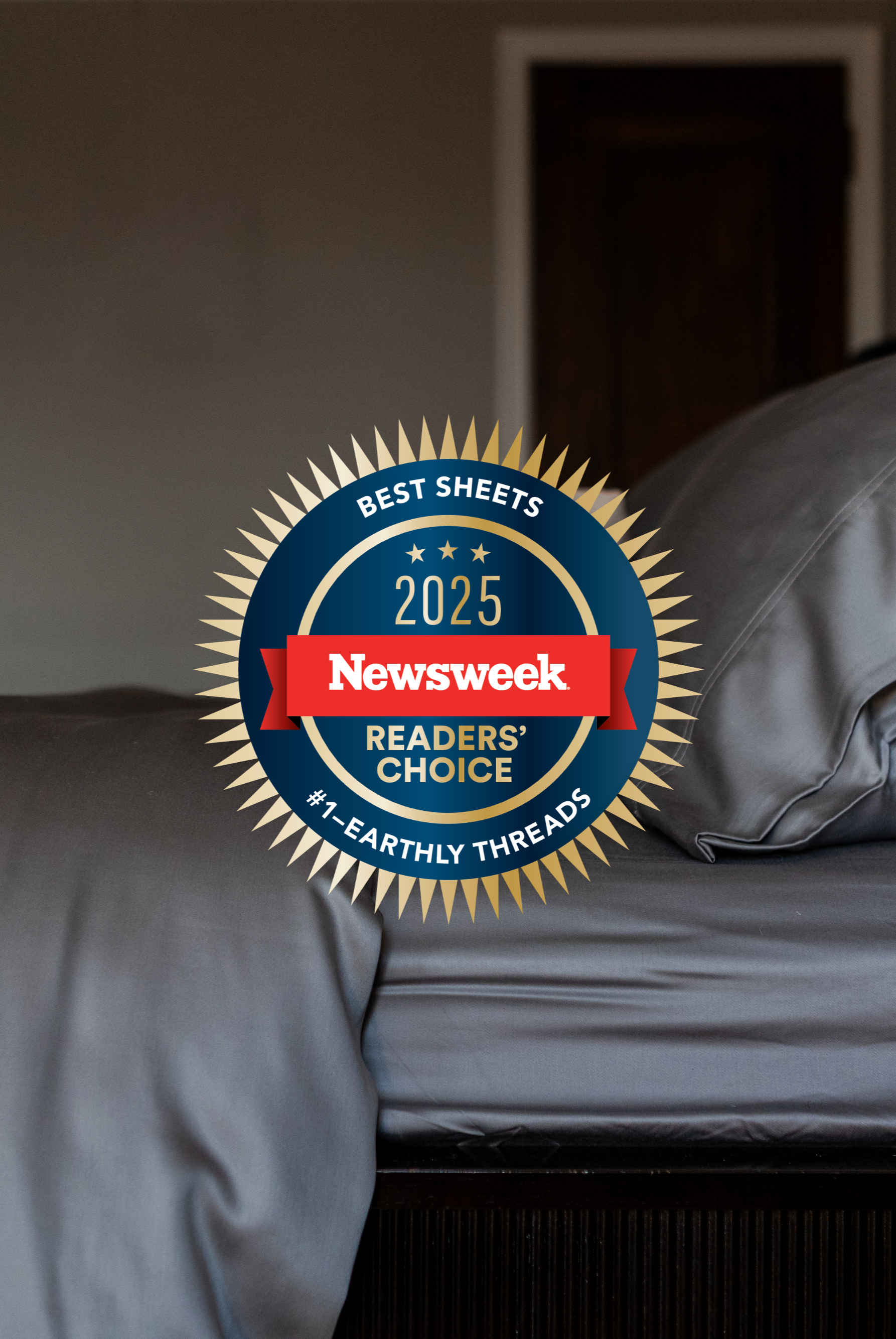 Earthly Threads 100% bamboo sheets come in a luxurious palette of white, tan, and gray to elevate any bed with naturally cooling, moisture wicking, uninterrupted sleep.