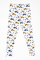Long sleeve race car pajamas crafted from soft, breathable bamboo, perfect for little speedsters with matching pants.