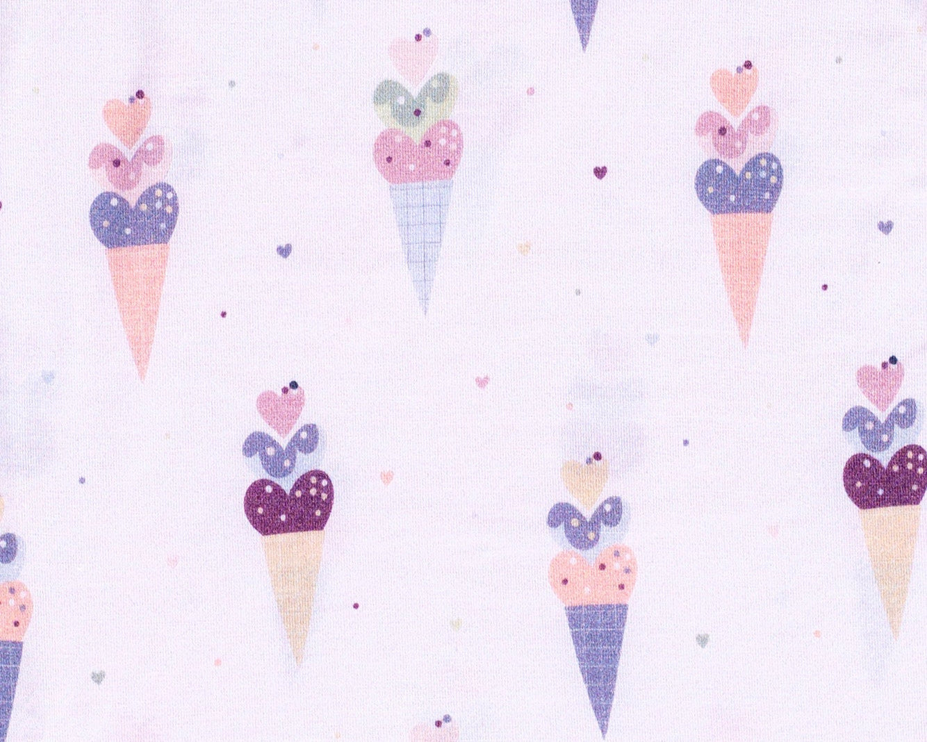 Adorable and breathable bamboo pajamas with a playful ice cream cone pattern, designed for cool, comfortable sleep and gentle on sensitive skin.