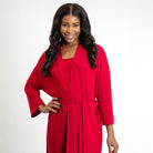 Breathable and silky-smooth bamboo robe ideal for slow mornings and tranquil nights.