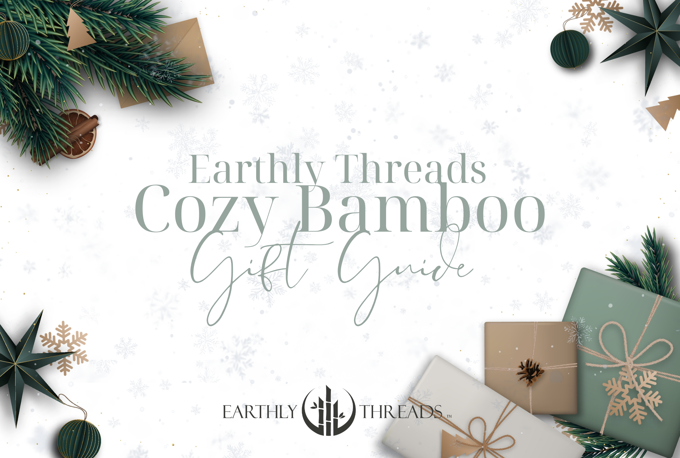 Earthly Threads Cozy Holiday Bamboo Gift Guide