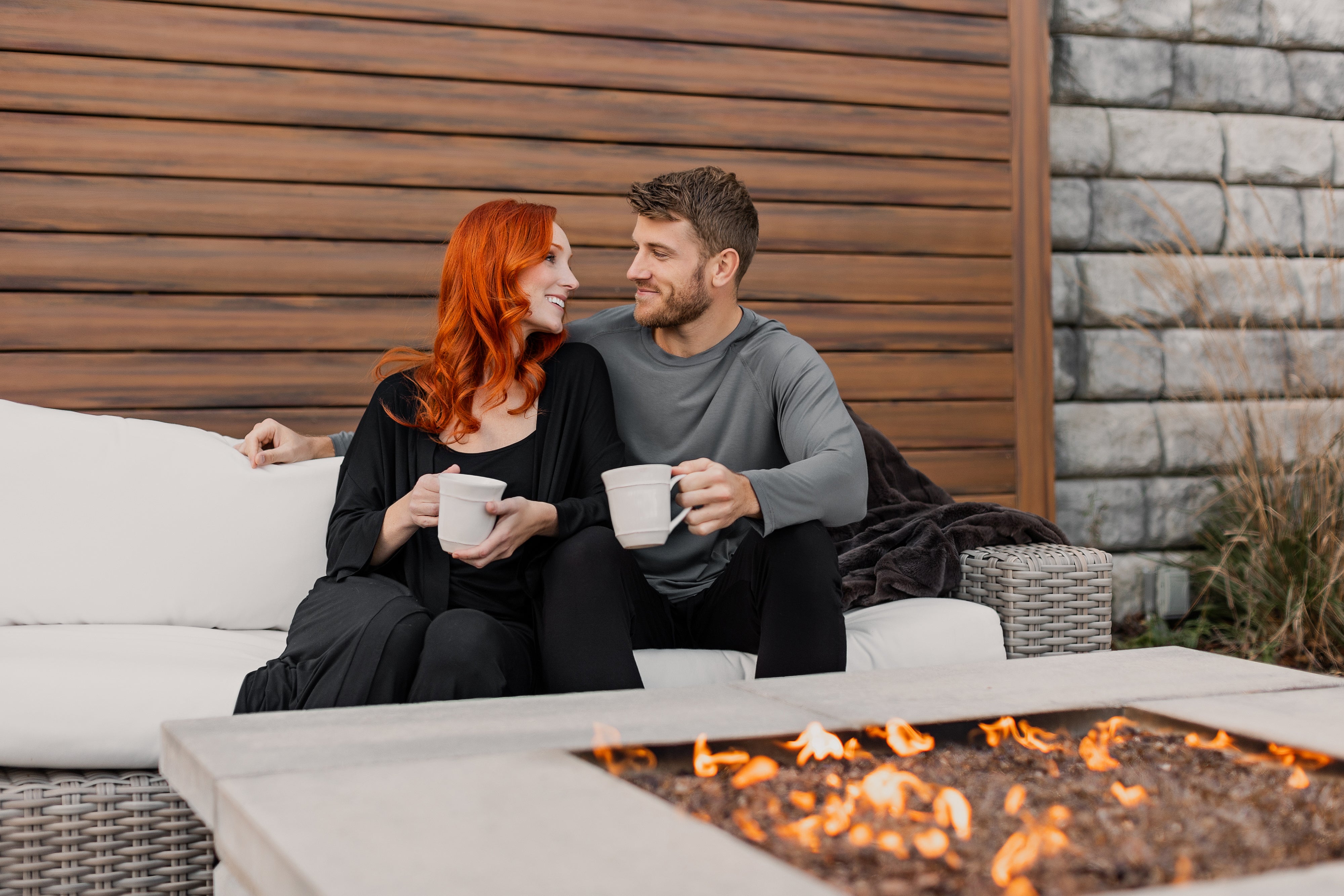 Soft, temperature-regulating bamboo loungewear for Fall