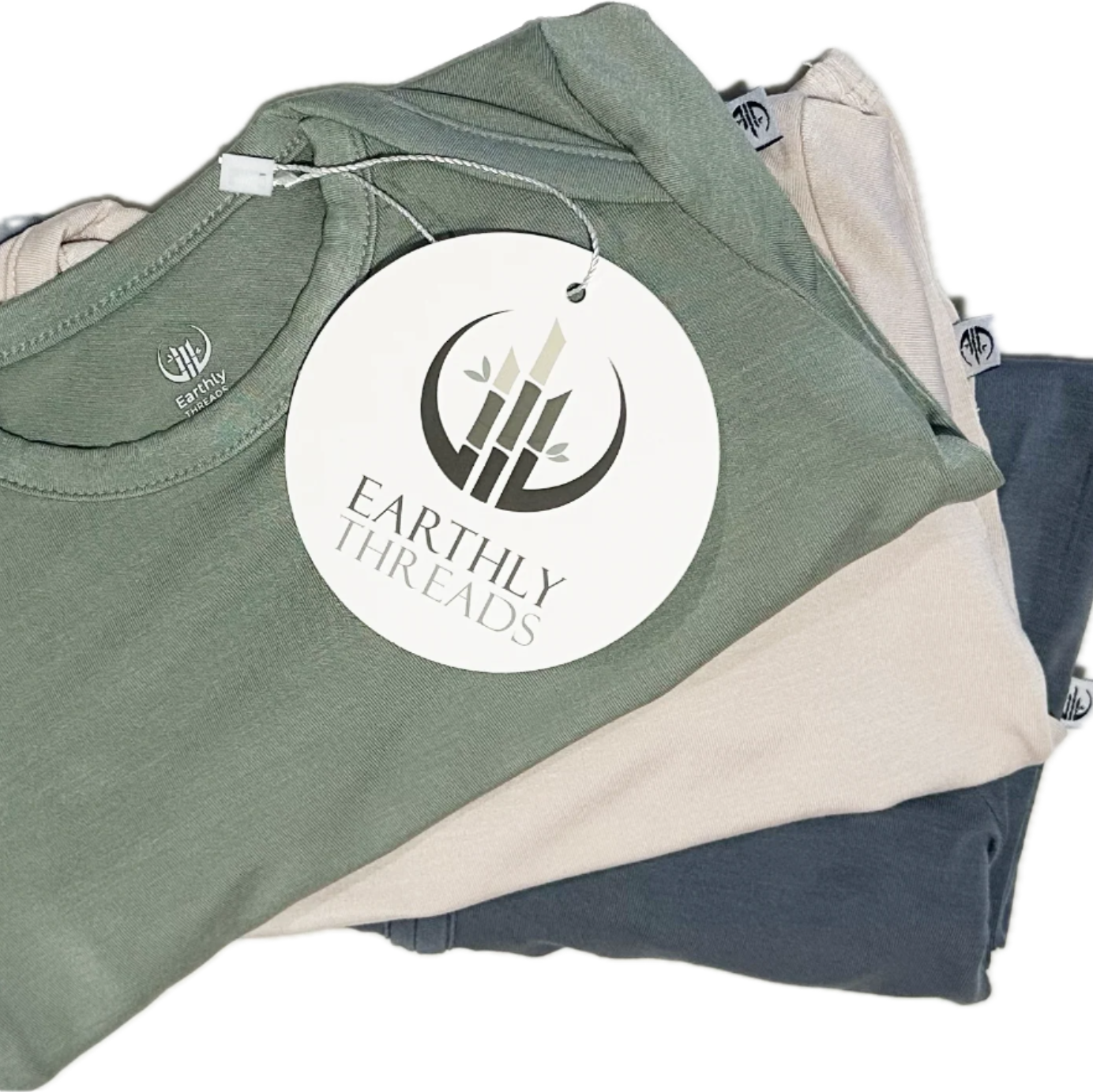 Earthly Threads bamboo baby onesie or short sleeve bodysuit is the softest on the market and naturally hypoallergenic and antibacterial for your baby's sensitive skin.