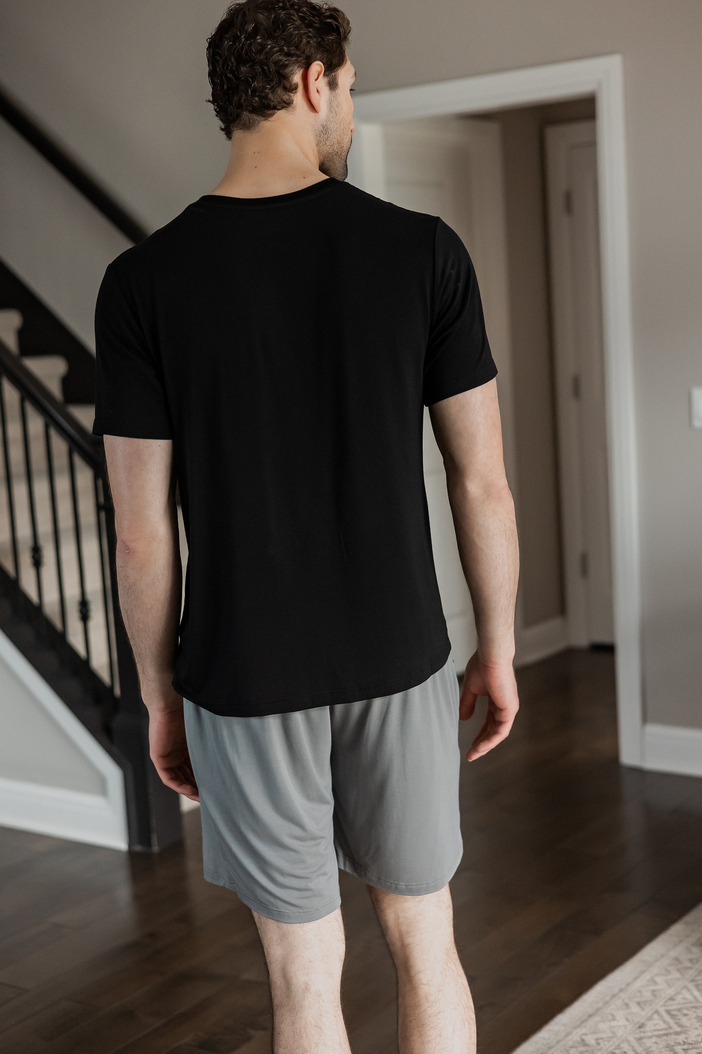 Lightweight and sustainable V-neck tee, designed to keep you cool, fresh, and comfortable from day to night.