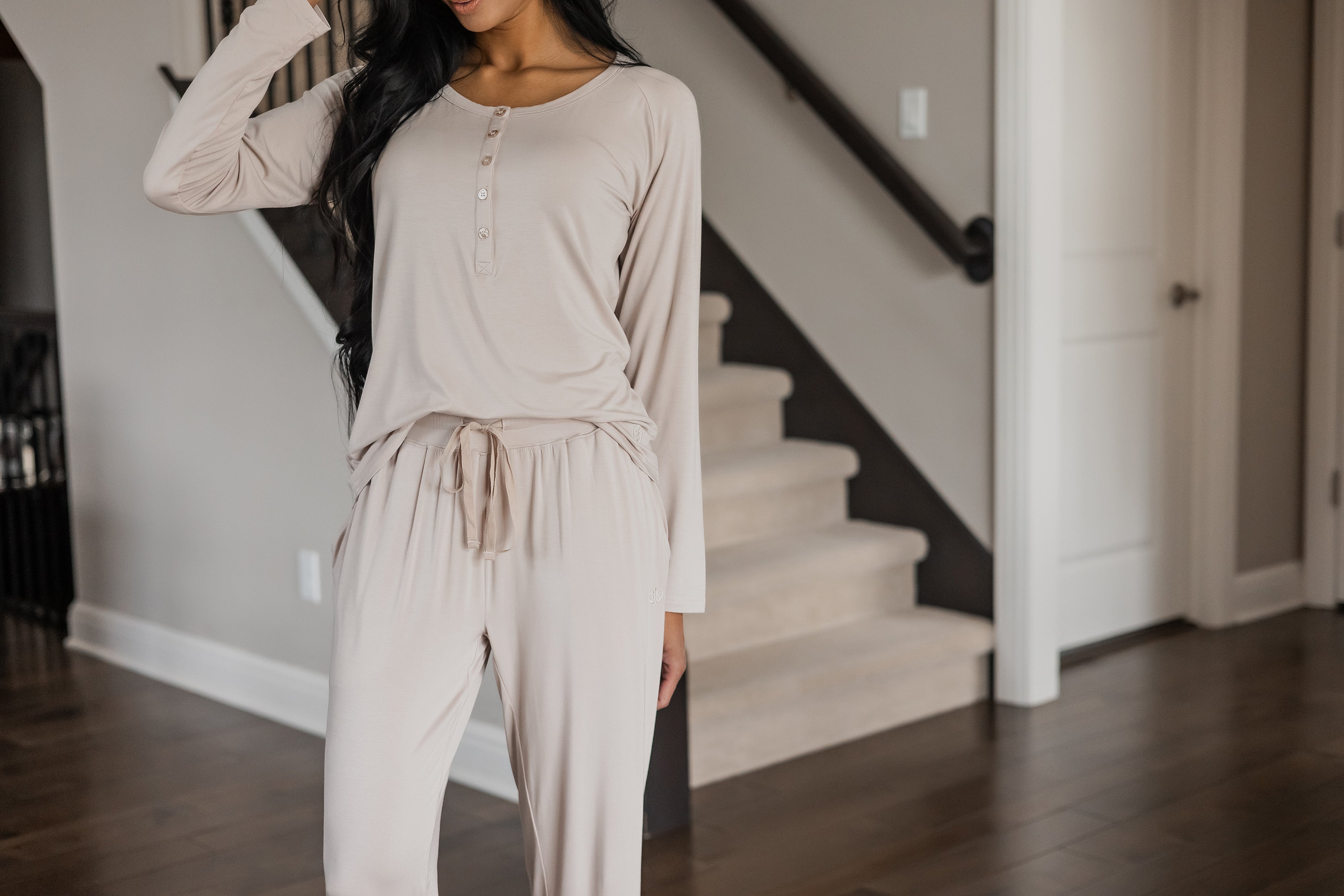 Ultra-soft bamboo fabric pajamas are designed for year-round comfort with temperature-regulating and moisture-wicking properties.