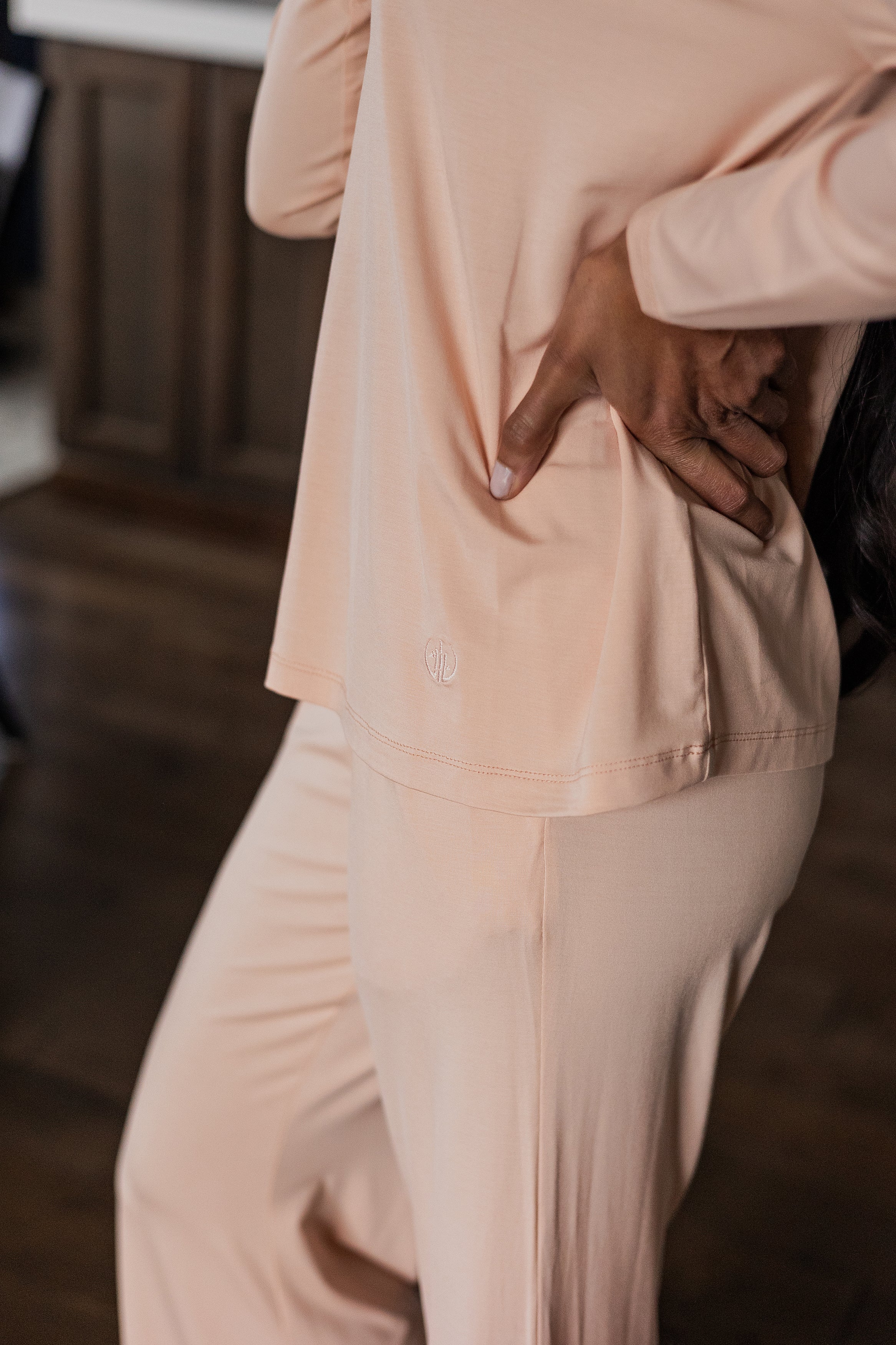 Cooling and breathable modal pajama set that adapts to seasonal temperatures for year-round comfort.
