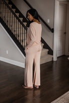 Earthly Threads sustainable pajama set crafted from eco-friendly modal fabric that feels gentle on the skin.
