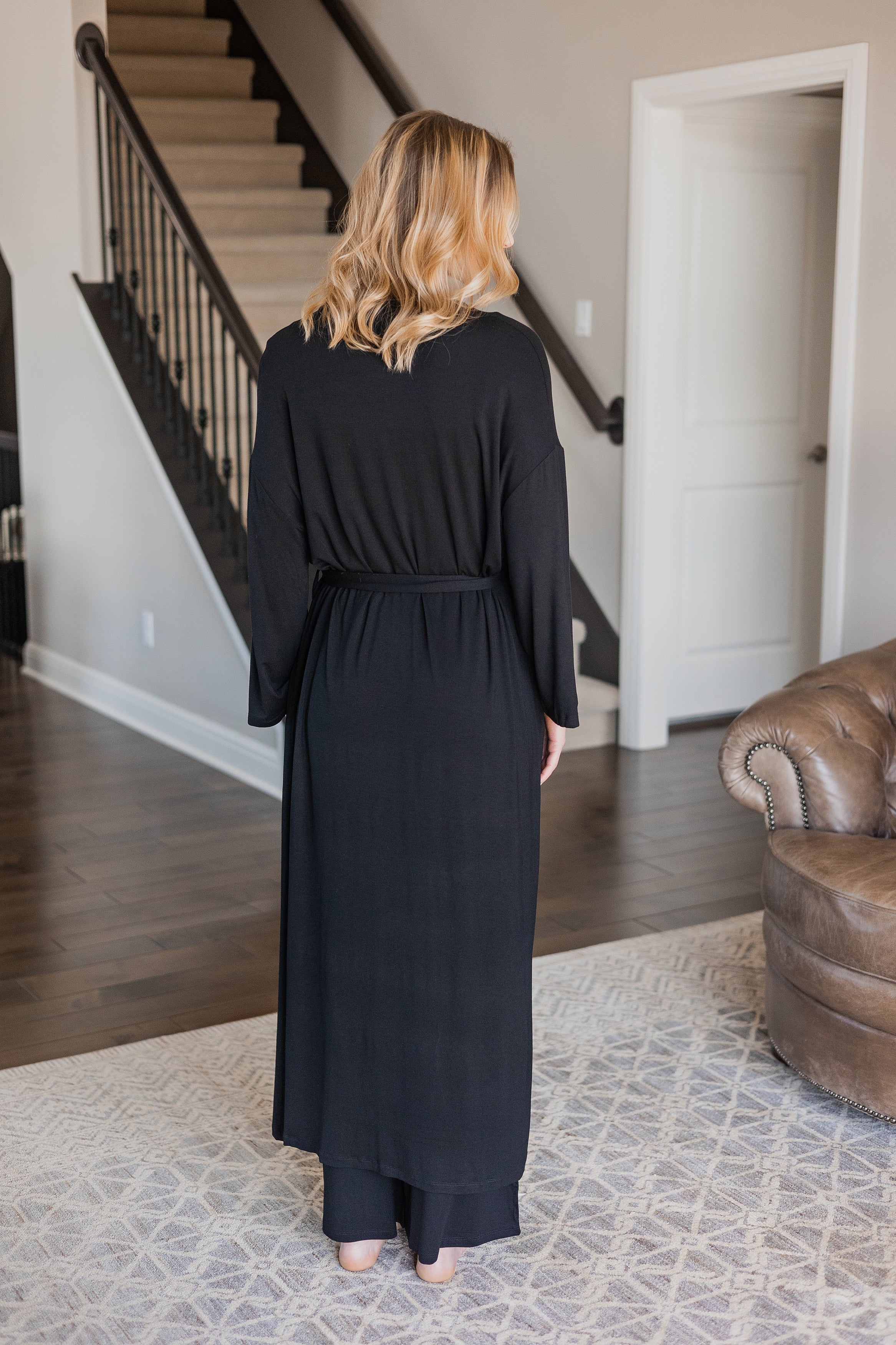 Earthly Threads bamboo robe, designed for breathability, elegance, and everyday comfort.