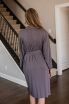 Lightweight bamboo robe for women, designed for breathable comfort.