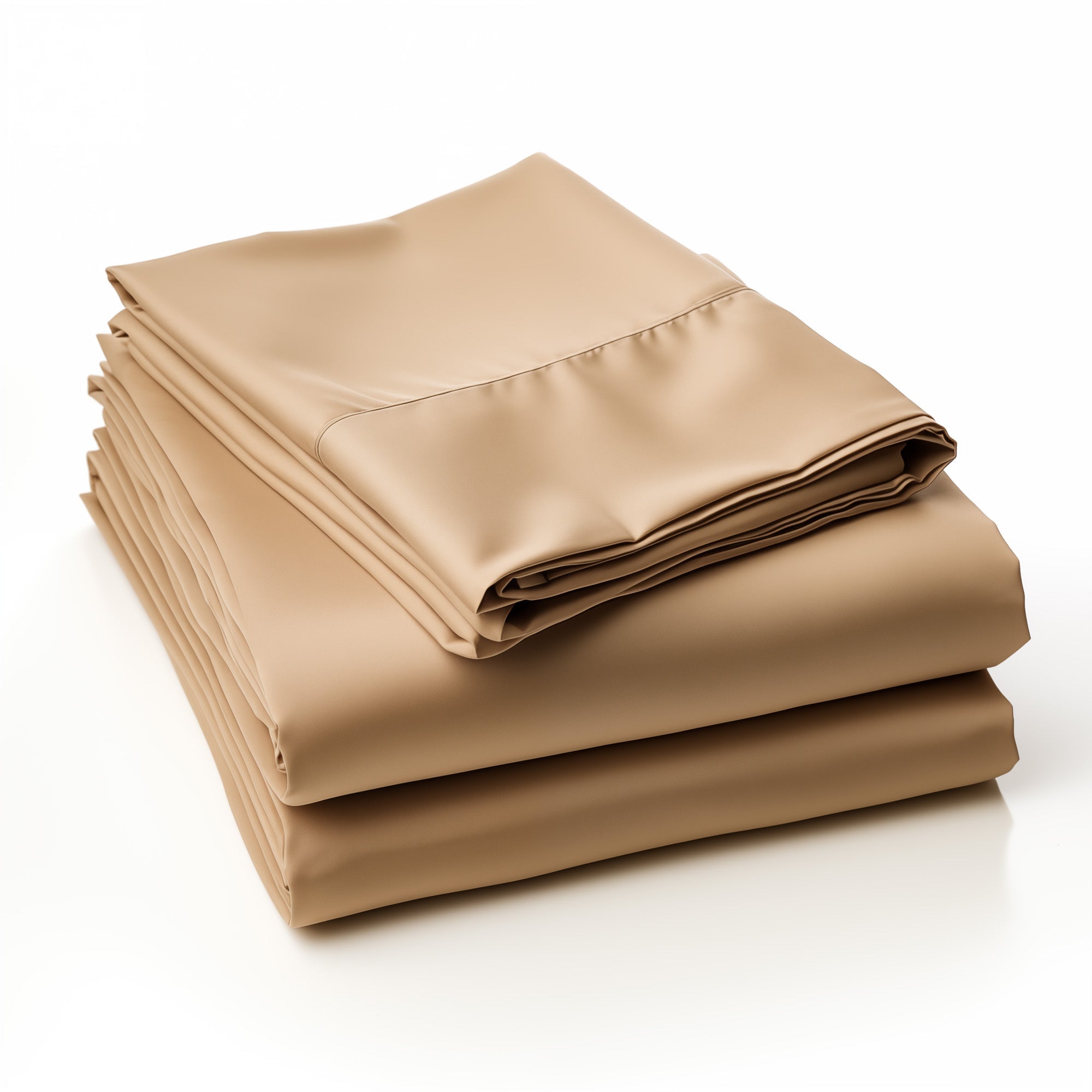 Earthly Threads bedding set made from luxurious bamboo viscose fabric with temperature-regulating properties, keeping you cool and cozy all night long.