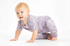 Earthly Threads elegant floral bamboo pajamas, designed for softness and style.