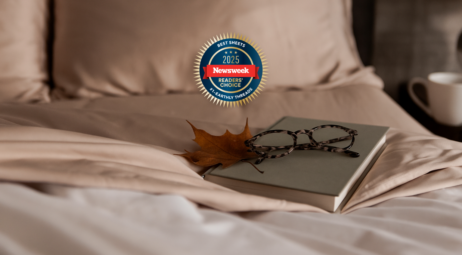 Newsweek's Readers' Choice Award Winning Best Sheets 2025--Earthly Threads luxury bamboo bedding