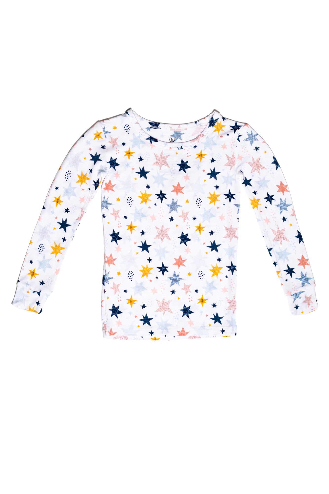 Lightweight, moisture-wicking bamboo PJs, designed for all-night comfort with a dreamy celestial theme.