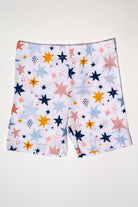 Hypoallergenic and moisture-wicking bamboo sleepwear featuring twinkling stars. 