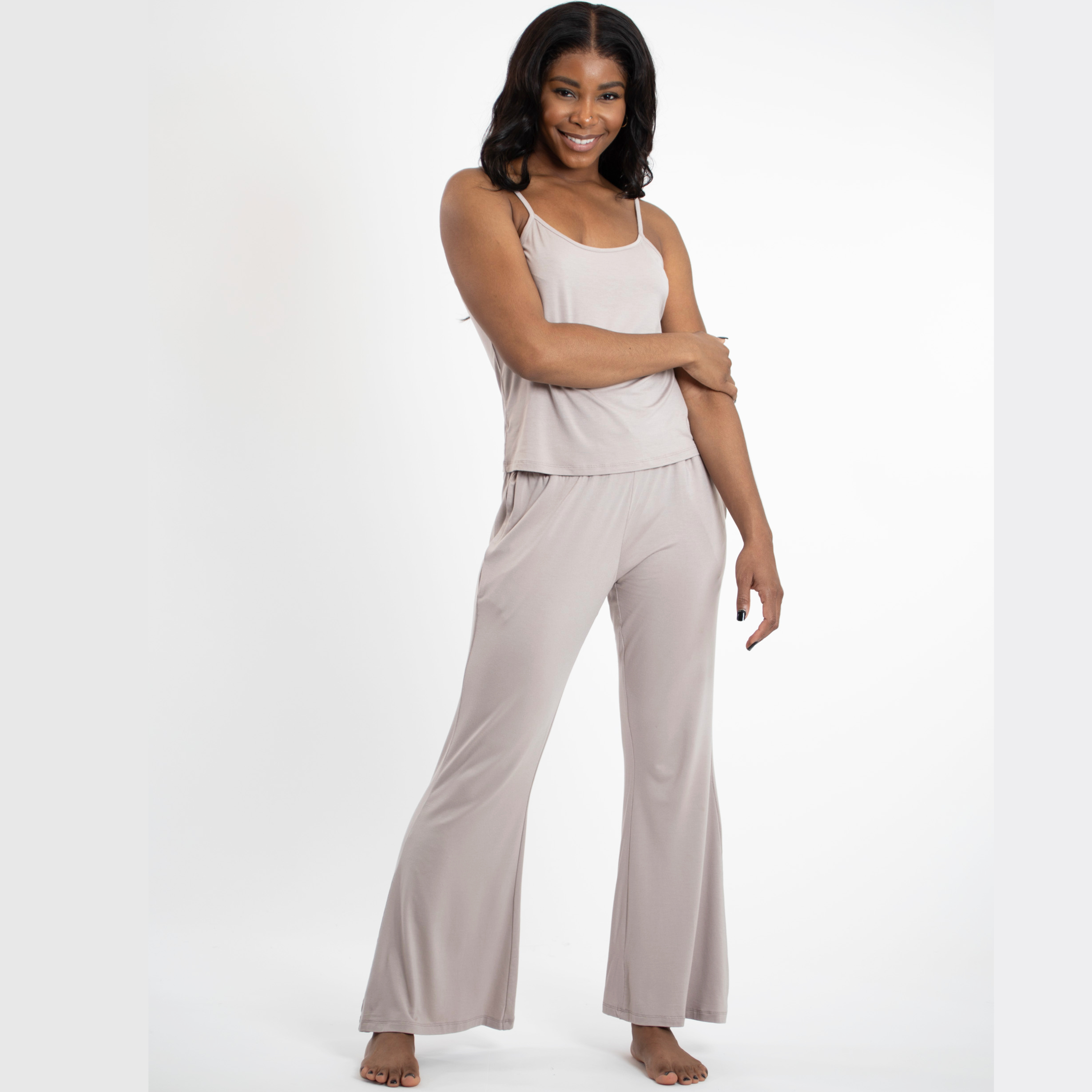 Sophisticated eco-friendly bamboo sleepwear for women.