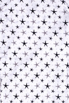 Cozy and lightweight star-print short sleeve pajama set for kids, ideal for sweet dreams under the stars.
