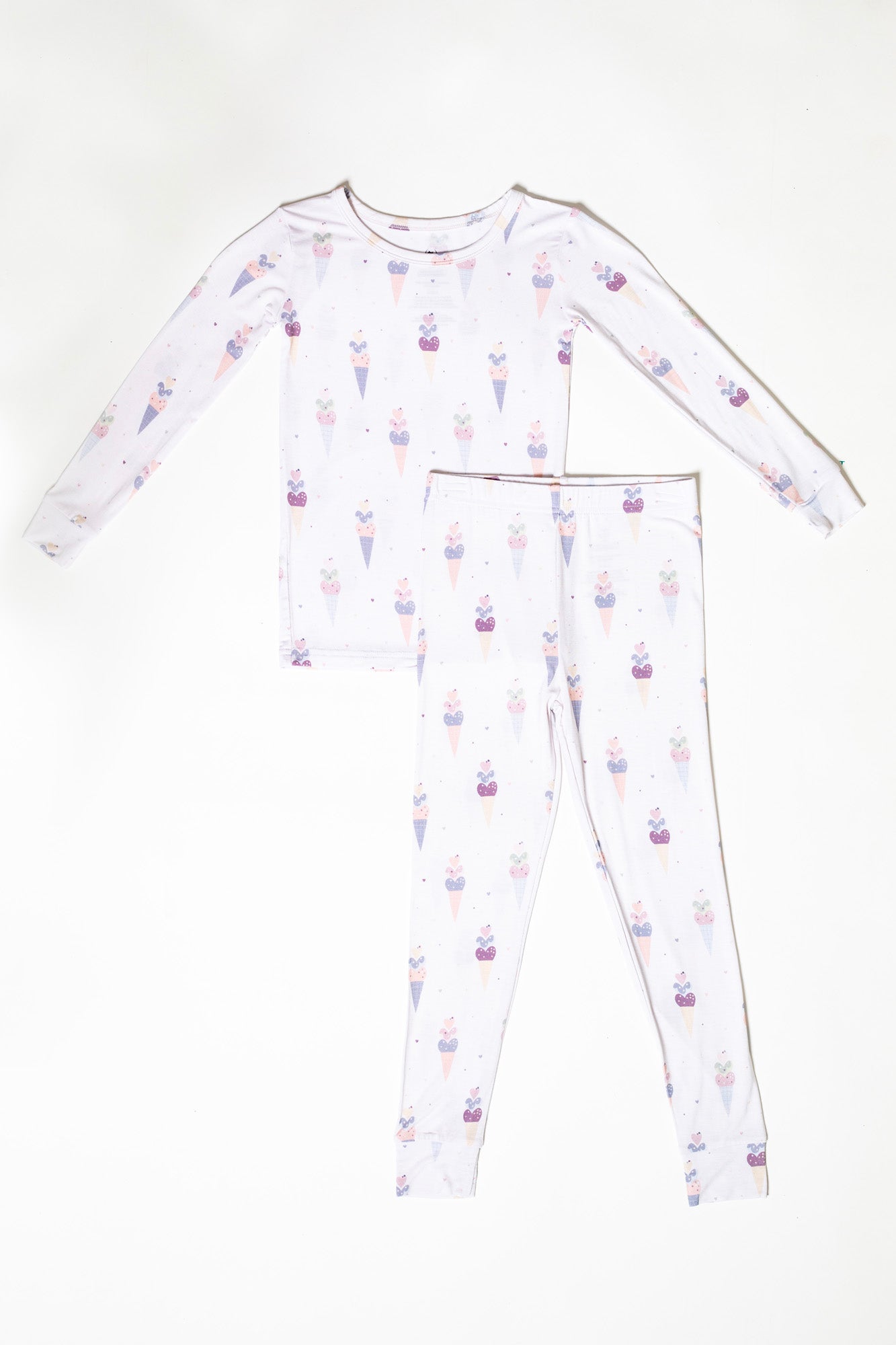 Ice Cream Long Pajama Set | Earthly Threads