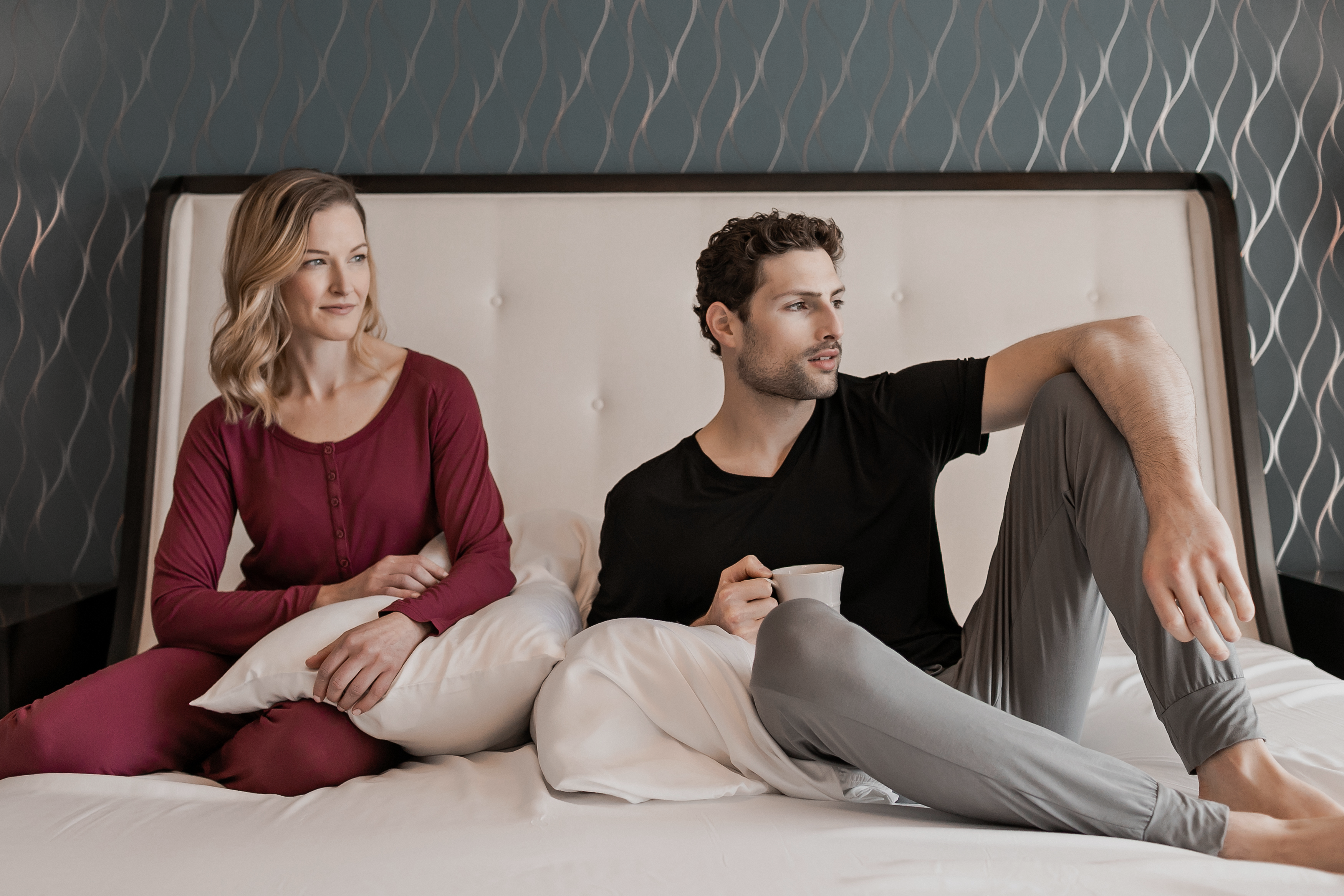 Earthly Threads luxury bamboo pajamas and loungewear for men and women elevate your everyday with hypoallergenic, cooling, and lux softness that you can take from the couch to the carpool.
